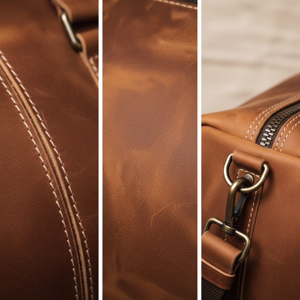 Callahan Leather Travel Bag