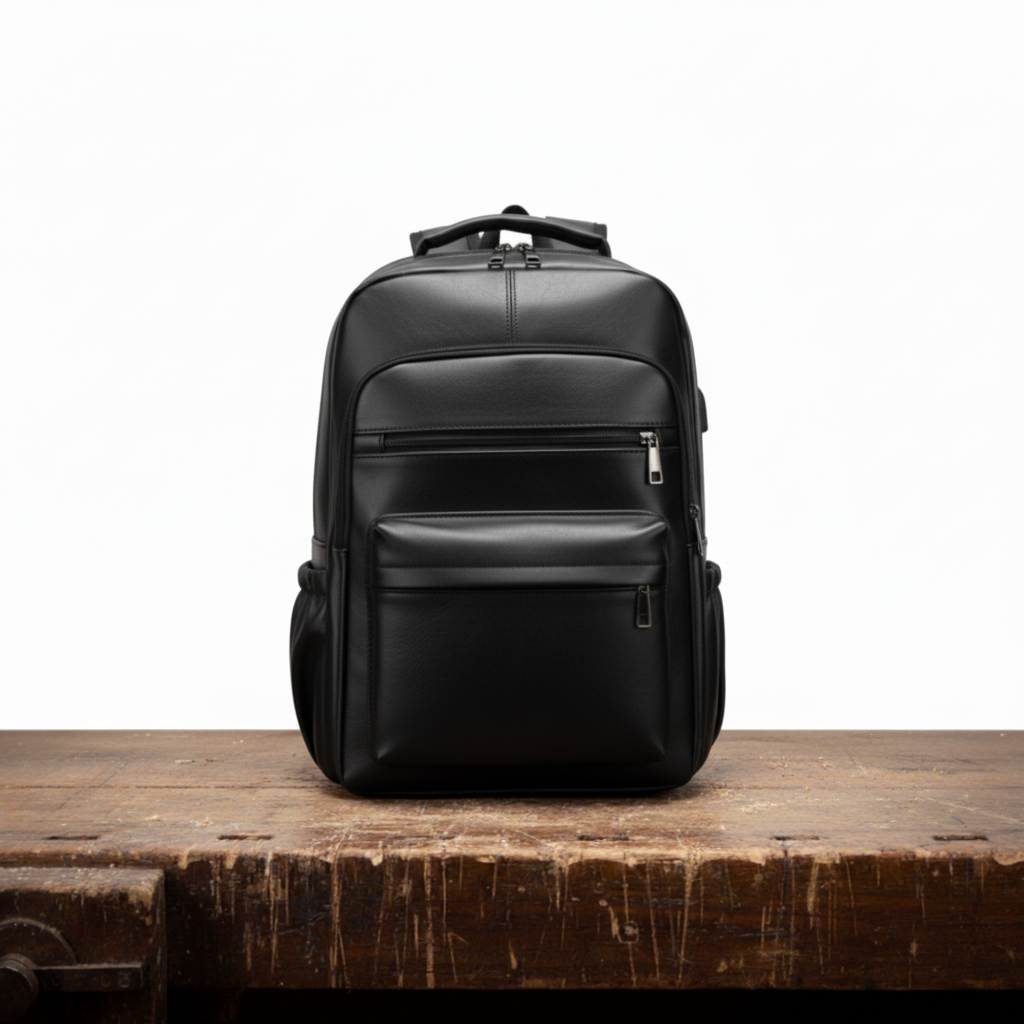 Theo Leather Rucksack