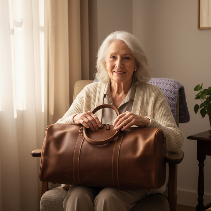 Callahan Leather Travel Bag