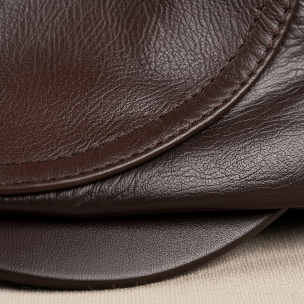 Hanz Leather Driver Cap