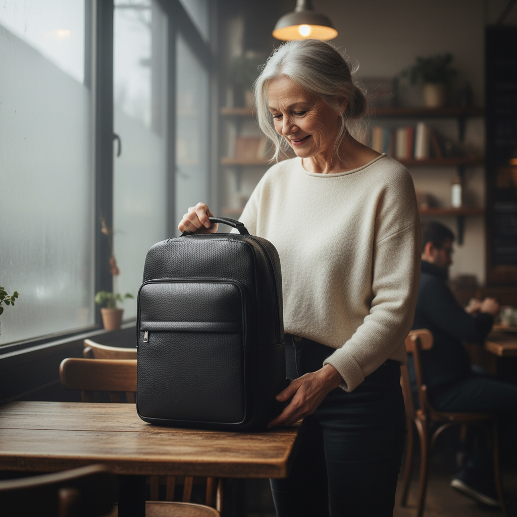 Jonas Leather Backpack