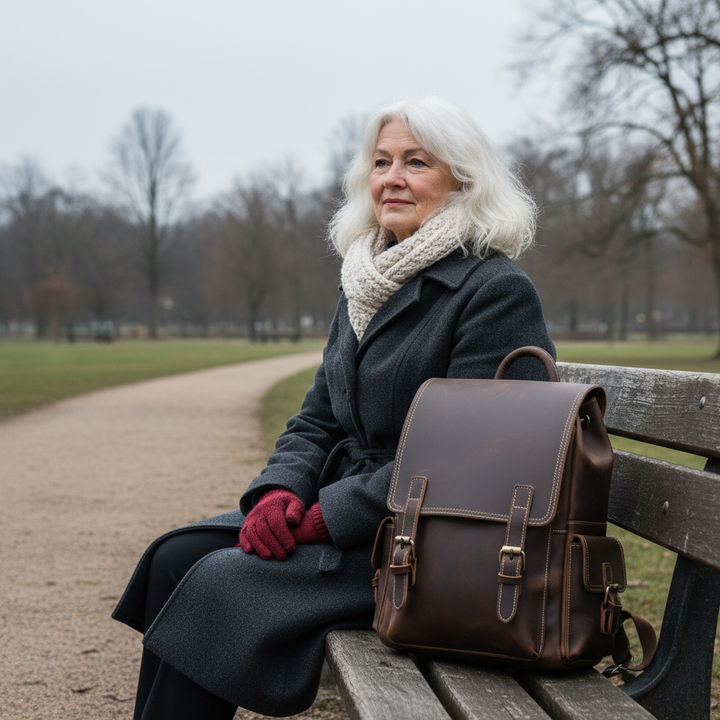 Marcus Leather Backpack