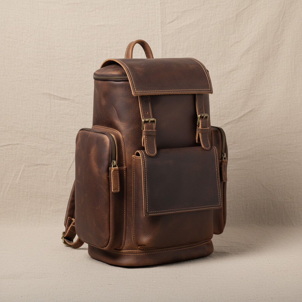 Moritz Leather Backpack