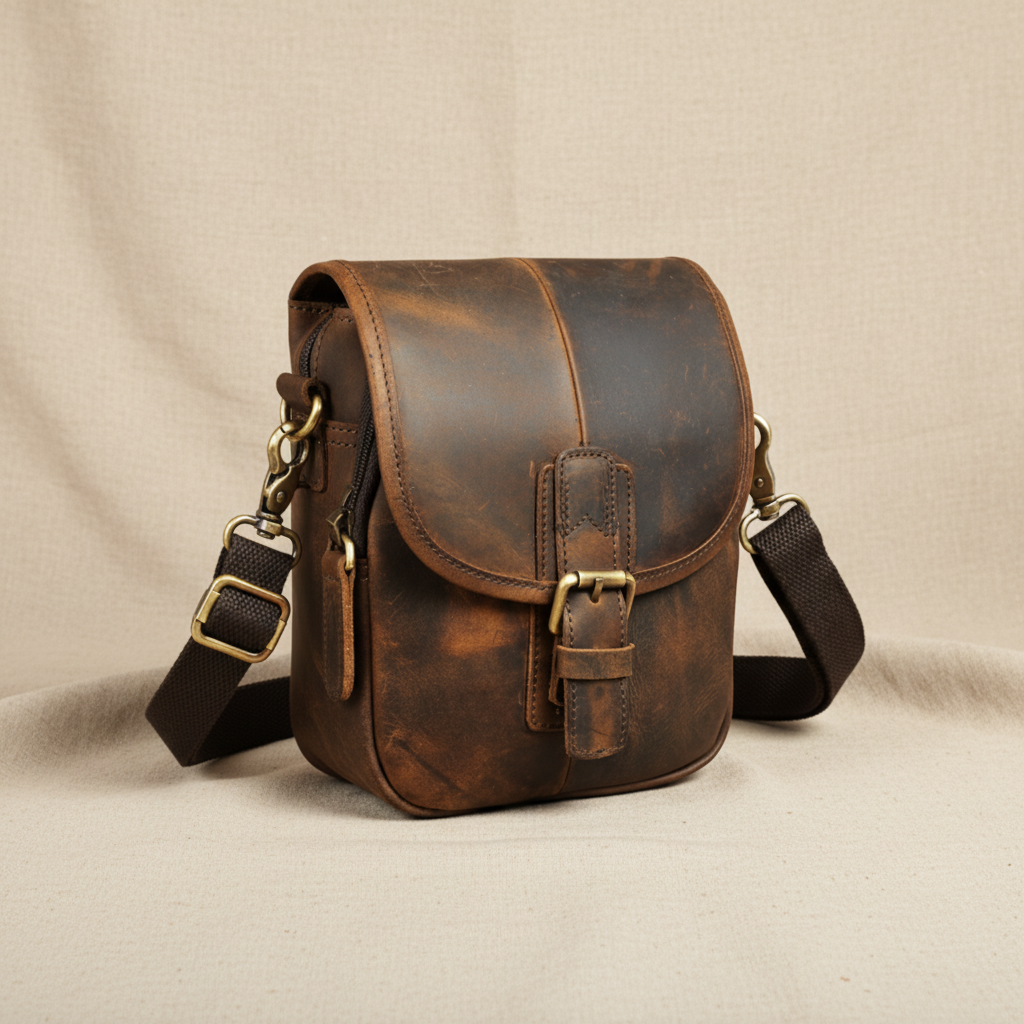Nolan Leather Shoulder Bag