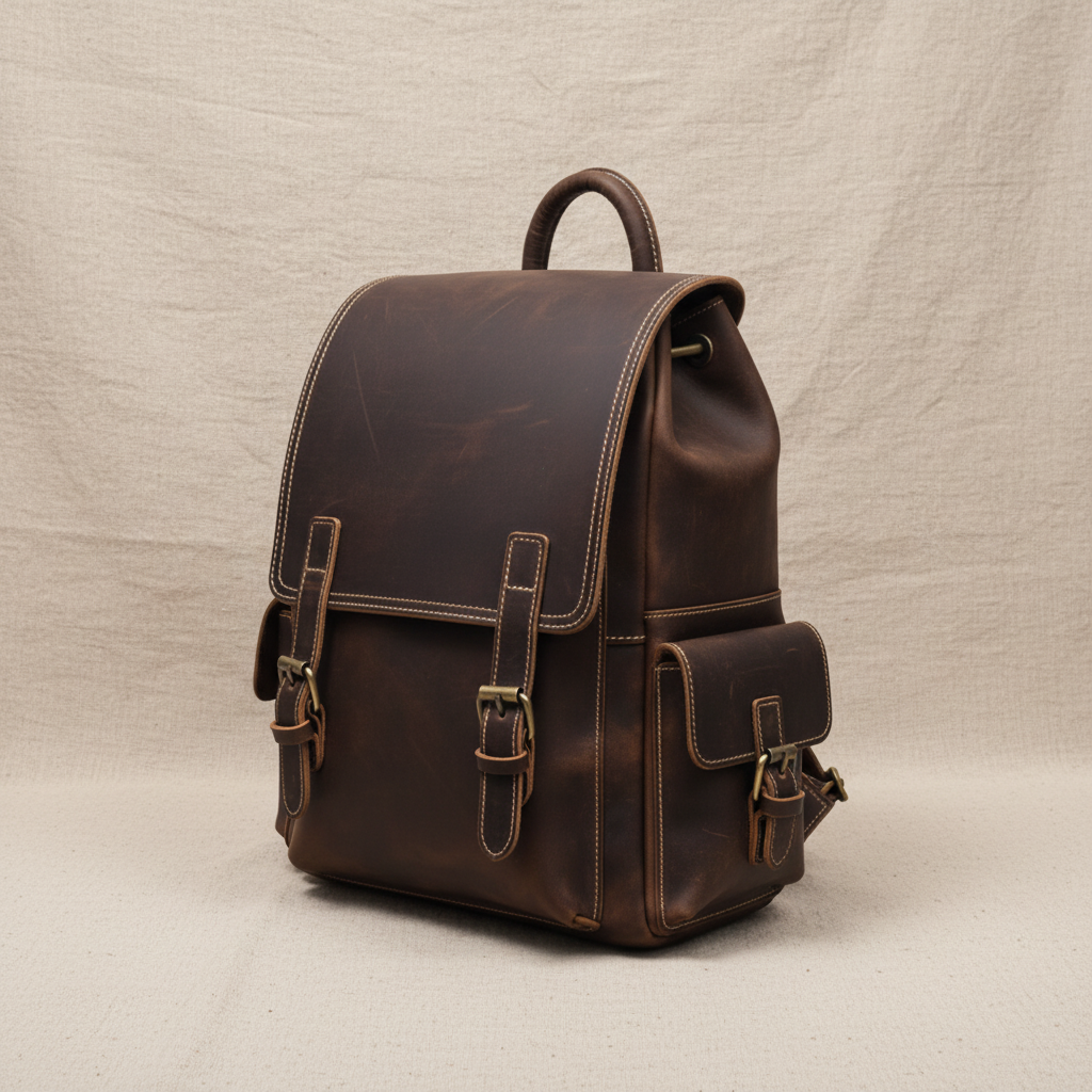 Marcus Leather Backpack