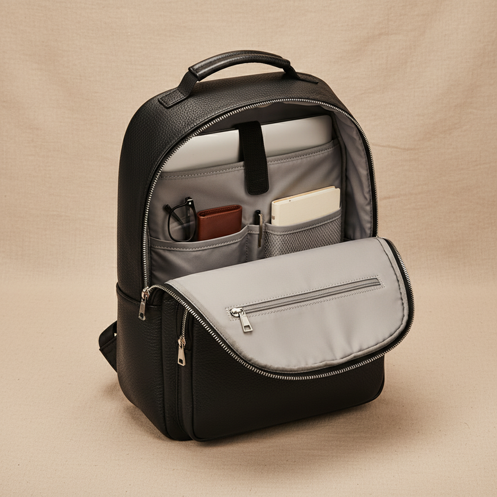 Jonas Leather Backpack