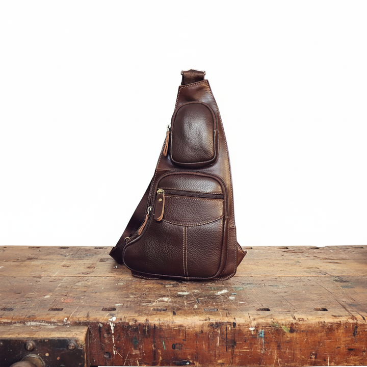 Beckett Leather Chest Bag