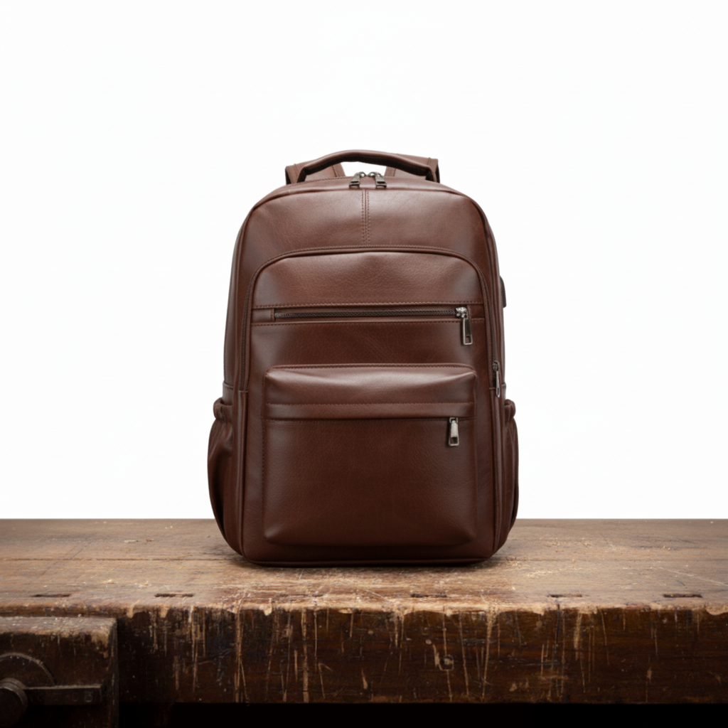 Theo Leather Rucksack