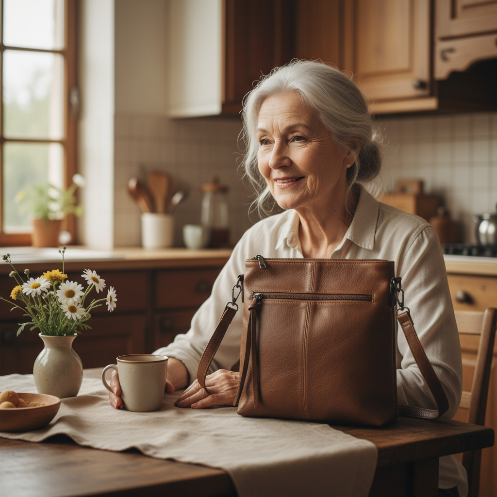 Lena Retro Side Pocket Bag