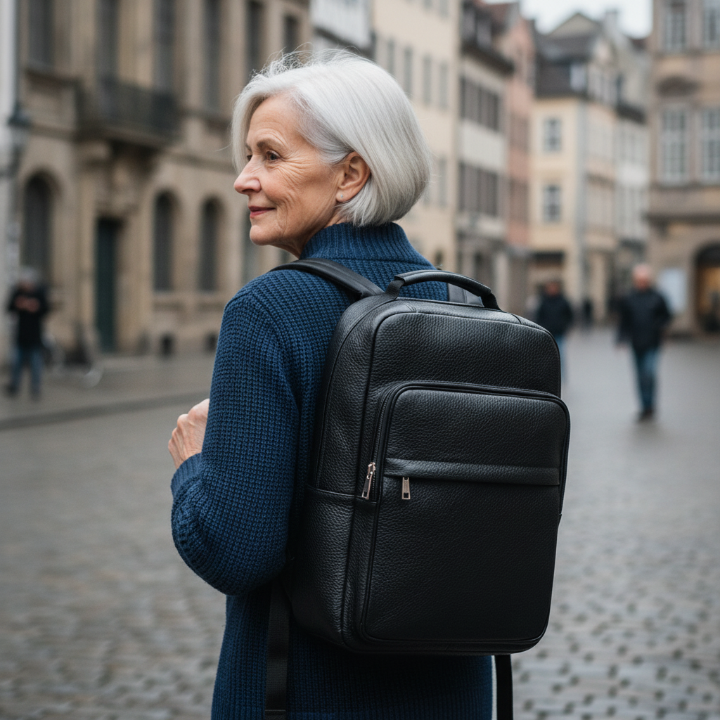 Jonas Leather Backpack