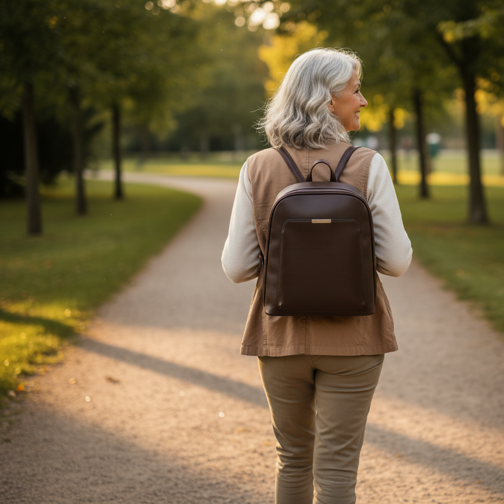 Alex Double-Zipper Backpack