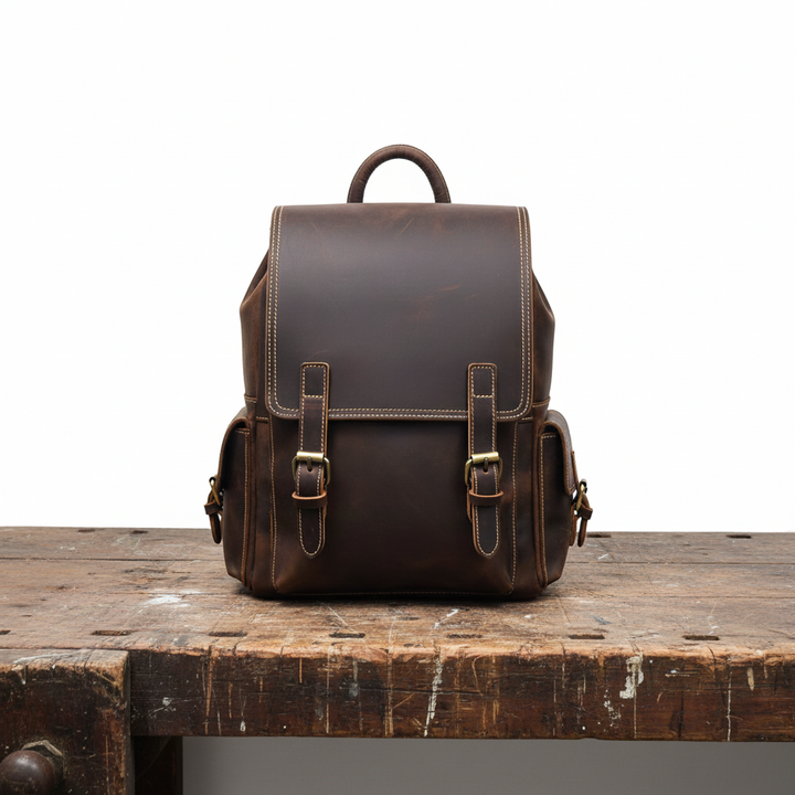 Marcus Leather Backpack